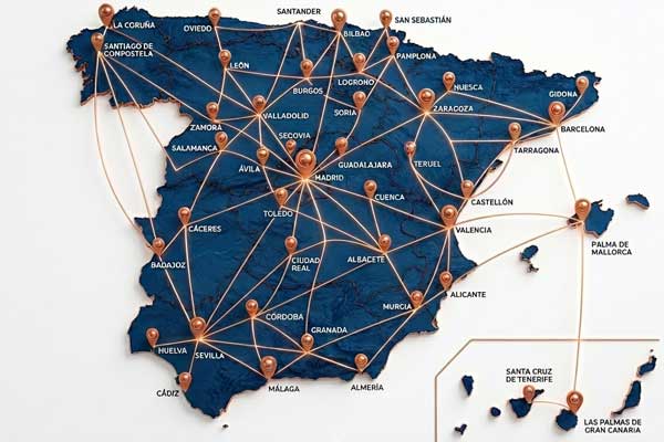 Red nacional de cortadores de jamón profesionales certificados en Madrid, Barcelona, Sevilla y toda España.
