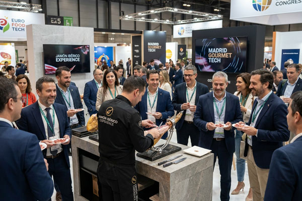 Cortador de jamón para ferias y congresos