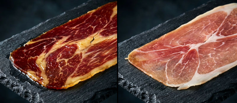 Jamón ibérico vs jamón serrano